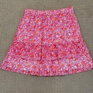 JCrew flower print skirt